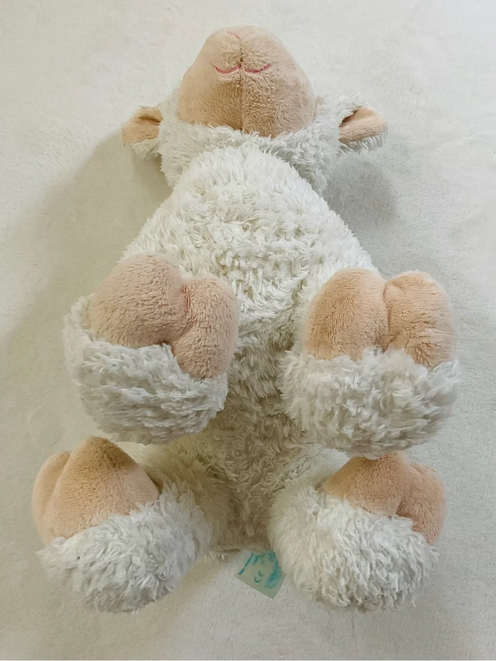 Retired Build-A-Bear Farmers Market Sheep Lamb Plush 15”